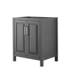 Custom image for Dark Gray with Polished Chrome Trim / No Mirror
