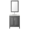 Custom image for Dark Gray with Polished Chrome Trim / Giotto Quartz / 24