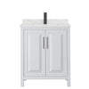 Custom image for White with Matte Black Trim / Giotto Quartz / No Mirror