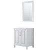 Custom image for White with Brushed Gold Trim / 24