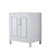 Custom image for White with Polished Chrome Trim / No Mirror