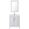 Custom image for White with Polished Chrome Trim / Giotto Quartz / 24