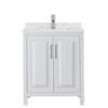 Custom image for White with Polished Chrome Trim / Giotto Quartz / No Mirror