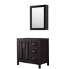Custom image for Dark Espresso with Polished Chrome Trim / Medicine Cabinet