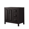 Custom image for Dark Espresso with Matte Black Trim / No Mirror