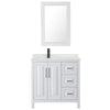 Custom image for White with Matte Black Trim / Giotto Quartz / 24