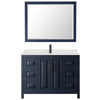 Custom image for Dark Blue with Matte Black Trim / Giotto Quartz / 46
