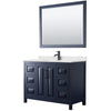 Custom image for Dark Blue with Matte Black Trim / Giotto Quartz / 46