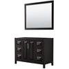 Custom image for Dark Espresso with Polished Chrome Trim / 46