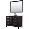 Custom image for Dark Espresso with Matte Black Trim / Giotto Quartz / 46