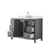 Custom image for Dark Gray with Polished Chrome Trim / Giotto Quartz / No Mirror
