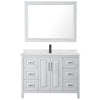 Custom image for White with Matte Black Trim / Giotto Quartz / 46