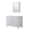 Custom image for White with Polished Chrome Trim / Medicine Cabinet