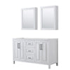 Custom image for White with Matte Black Trim / Medicine Cabinets