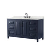 Custom image for Dark Blue with Matte Black Trim / Giotto Quartz / No Mirror