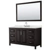 Custom image for Dark Espresso with Polished Chrome Trim / Giotto Quartz / 58