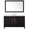 Custom image for Dark Espresso with Polished Chrome Trim / White Quartz / 58