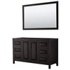 Custom image for Dark Espresso with Matte Black Trim / 58
