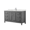 Custom image for Dark Gray with Polished Chrome Trim / Giotto Quartz / No Mirror