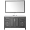 Custom image for Dark Gray with Polished Chrome Trim / White Quartz / 58