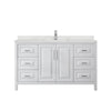 Custom image for White with Polished Chrome Trim / Giotto Quartz / No Mirror