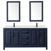 Custom image for Dark Blue with Matte Black Trim / Giotto Quartz / 24