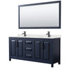 Custom image for Dark Blue with Matte Black Trim / Giotto Quartz / 70