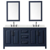 Custom image for Dark Blue with Matte Black Trim / Giotto Quartz / 24