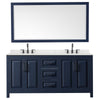 Custom image for Dark Blue with Matte Black Trim / Giotto Quartz / 70
