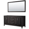Custom image for Dark Espresso with Polished Chrome Trim / 70