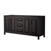 Custom image for Dark Espresso with Matte Black Trim / No Mirror