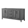 Custom image for Dark Gray with Matte Black Trim / No Mirror
