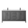 Custom image for Dark Gray with Matte Black Trim / Giotto Quartz / No Mirror