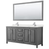 Custom image for Dark Gray with Polished Chrome Trim / Giotto Quartz / 70