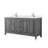 Custom image for Dark Gray with Polished Chrome Trim / Giotto Quartz / No Mirror