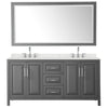 Custom image for Dark Gray with Polished Chrome Trim / Giotto Quartz / 70