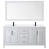 Custom image for White with Matte Black Trim / White Quartz / 70