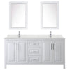Custom image for White with Polished Chrome Trim / Giotto Quartz / 24