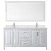Custom image for White with Polished Chrome Trim / Giotto Quartz / 70