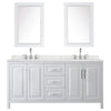 Custom image for White with Polished Chrome Trim / Giotto Quartz / 24