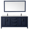 Custom image for Dark Blue with Matte Black Trim / Giotto Quartz / 70