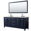 Custom image for Dark Blue with Matte Black Trim / Giotto Quartz / 70