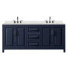 Custom image for Dark Blue with Matte Black Trim / Giotto Quartz / No Mirror