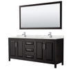 Custom image for Dark Espresso with Polished Chrome Trim / Giotto Quartz / 70