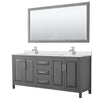 Custom image for Dark Gray with Polished Chrome Trim / Giotto Quartz / 70