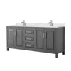 Custom image for Dark Gray with Polished Chrome Trim / Giotto Quartz / No Mirror