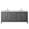 Custom image for Dark Gray with Polished Chrome Trim / Giotto Quartz / No Mirror