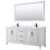 Custom image for White with Matte Black Trim / Giotto Quartz / 70