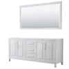 Custom image for White with Brushed Gold Trim / 70