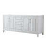 Custom image for White with Polished Chrome Trim / No Mirror